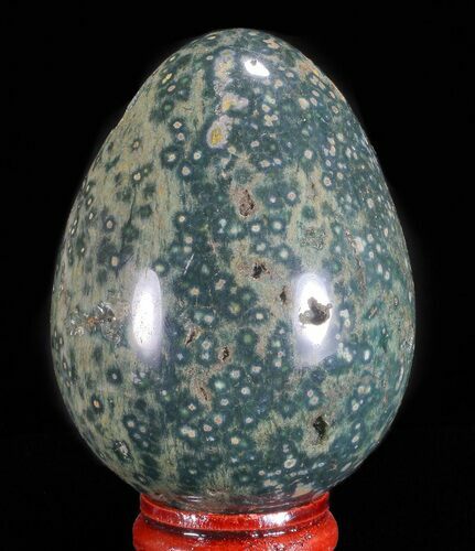 Unique Ocean Jasper Egg - Madagascar #66064